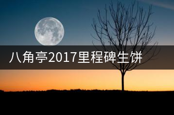八角亭2017里程碑生餅，擁抱半個(gè)世紀(jì)的情懷
