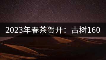 2023年春茶賀開(kāi)：古樹(shù)1600-2500元