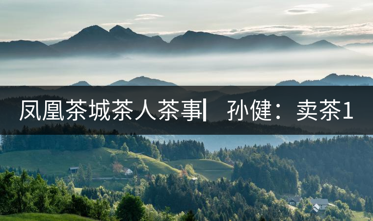 鳳凰茶城茶人茶事▏孫?。嘿u(mài)茶15年，對(duì)普洱茶還猶如初見(jiàn)