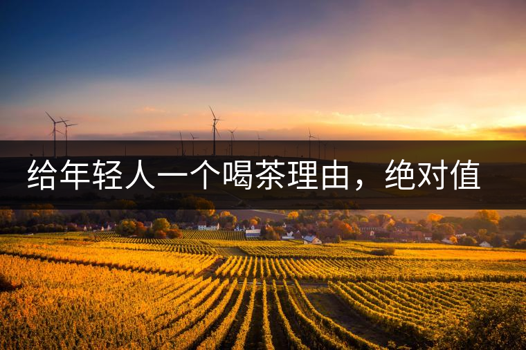 給年輕人一個(gè)喝茶理由，絕對(duì)值得收藏的茶葉包裝給年輕人一個(gè)喝茶理由，絕對(duì)值得收藏的茶葉包裝