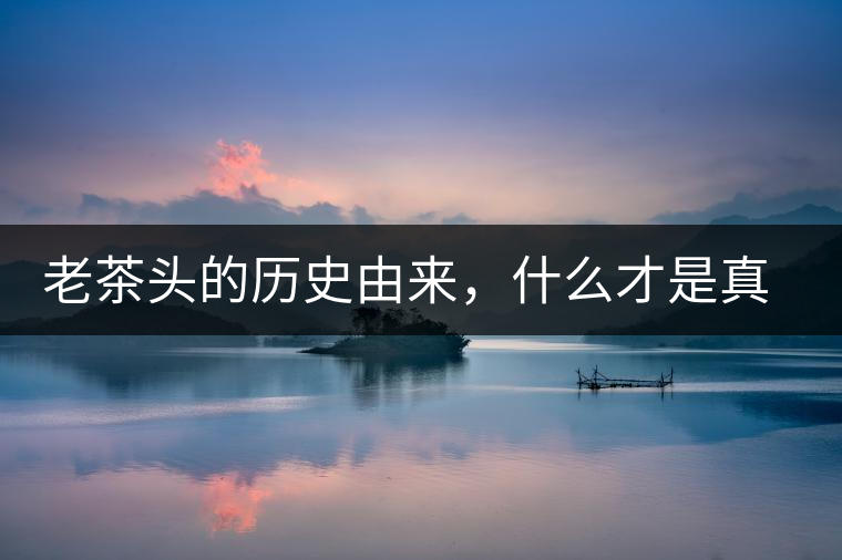 老茶頭的歷史由來，什么才是真正老茶頭