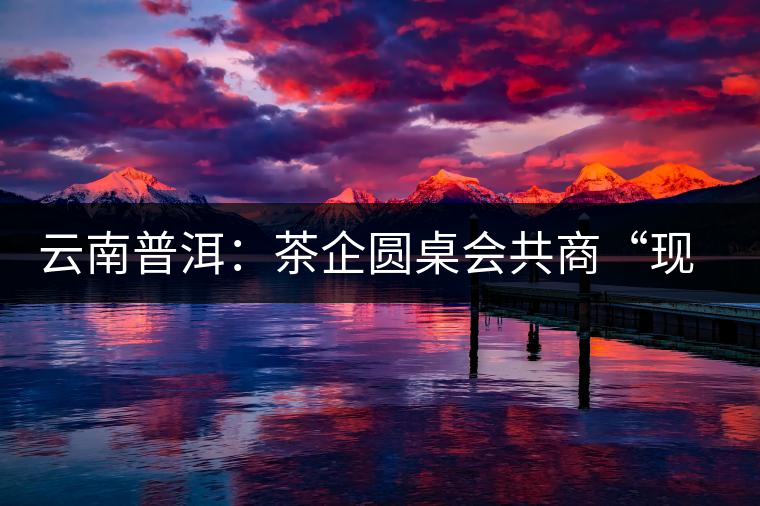 云南普洱：茶企圓桌會(huì)共商“現(xiàn)在·未來(lái)