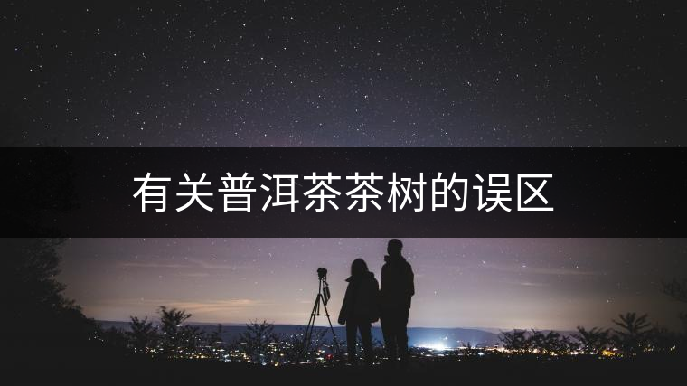有關普洱茶茶樹的誤區(qū) 有關普洱茶茶樹的誤區(qū)