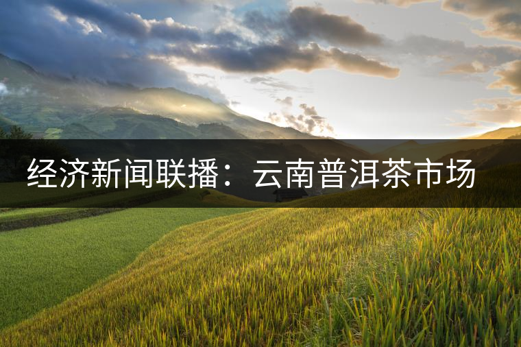 經(jīng)濟(jì)新聞聯(lián)播:云南普洱茶市場(chǎng)調(diào)查 經(jīng)濟(jì)新聞聯(lián)播:云南普洱茶市場(chǎng)調(diào)查