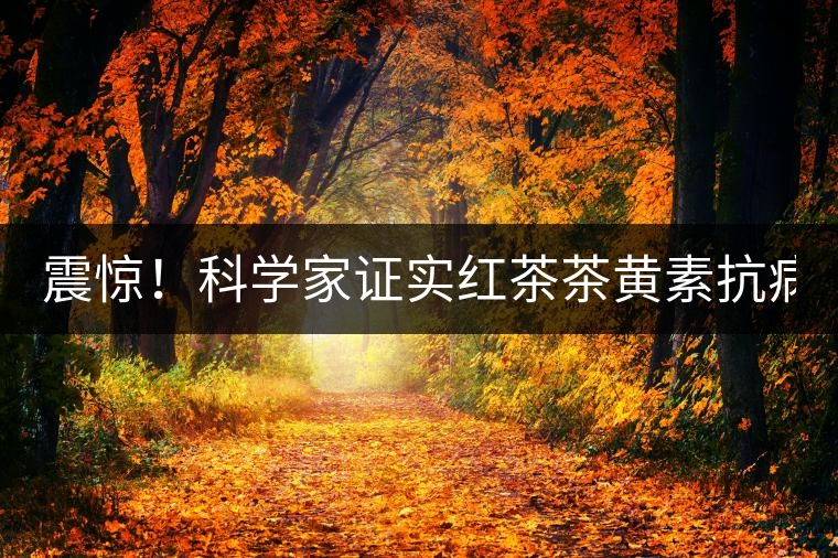 震驚！科學(xué)家證實紅茶茶黃素抗病毒新功能！