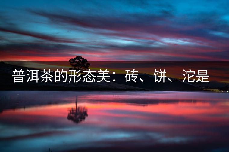 普洱茶的形態(tài)美：磚、餅、沱是如何形成的？