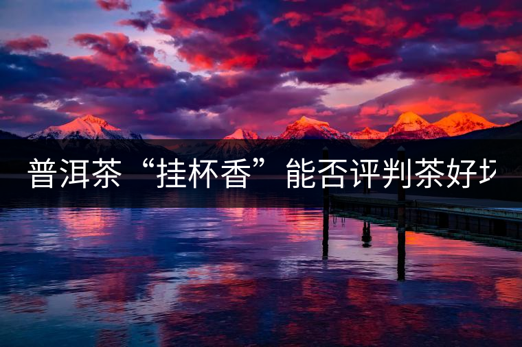 普洱茶“掛杯香”能否評判茶好壞？