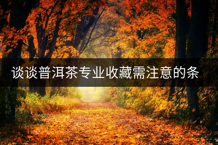 談?wù)勂斩鑼?zhuān)業(yè)收藏需注意的條件 談?wù)勂斩鑼?zhuān)業(yè)收藏需注意的條件