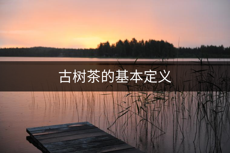 古樹(shù)茶的基本定義