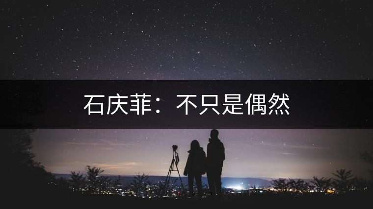 石慶菲:不只是偶然 石慶菲:不只是偶然
