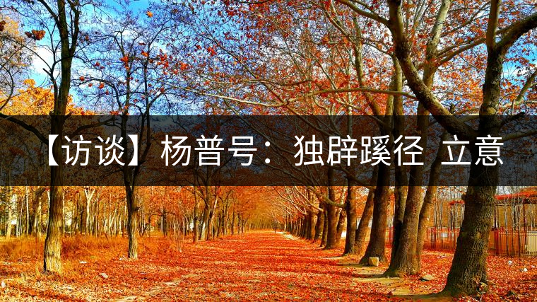 【訪談】楊普號:獨(dú)辟蹊徑 立意先行 以傳媒思維做茶 【訪談】楊普號:獨(dú)辟蹊徑 立意先行 以傳媒思維做茶