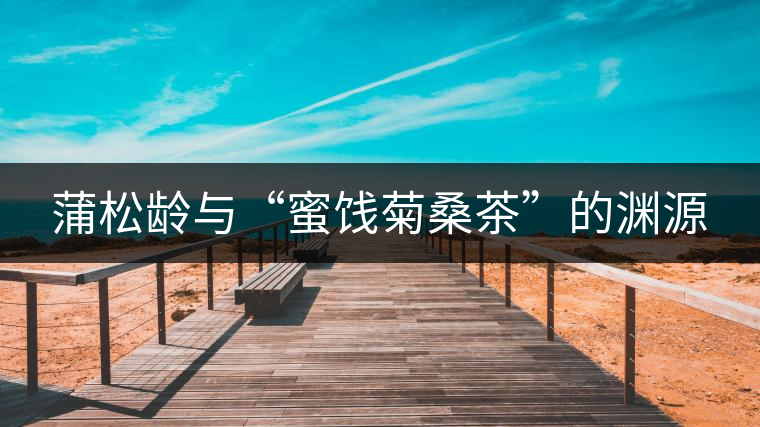 蒲松齡與“蜜餞菊桑茶”的淵源 蒲松齡與“蜜餞菊桑茶”的淵源