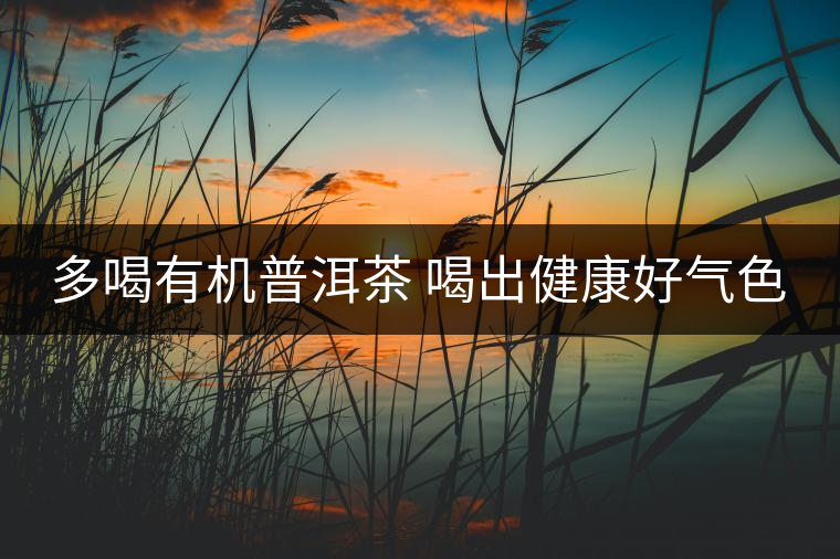 多喝有機(jī)普洱茶 喝出健康好氣色 多喝有機(jī)普洱茶 喝出健康好氣色