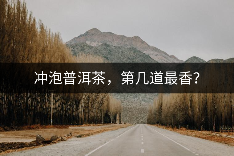 沖泡普洱茶，第幾道最香？