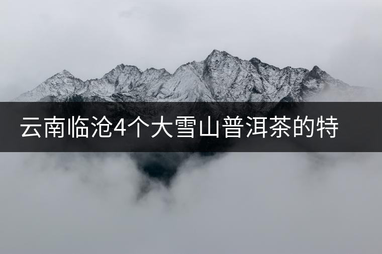 云南臨滄4個(gè)大雪山普洱茶的特點(diǎn)和區(qū)別，這下全搞清了
