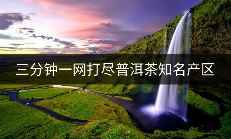 三分鐘一網打盡普洱茶知名產區(qū)