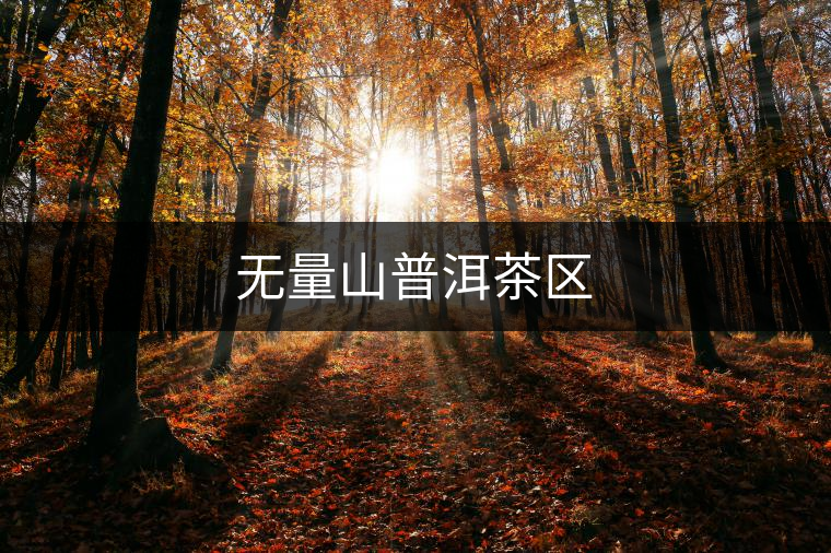 無量山普洱茶區(qū) 無量山普洱茶區(qū)