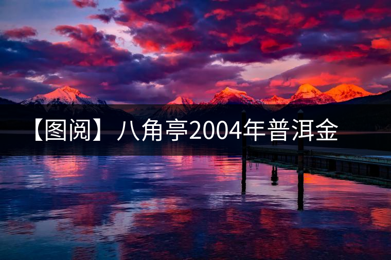 【圖閱】八角亭2004年普洱金毫開湯 【圖閱】八角亭2004年普洱金毫開湯