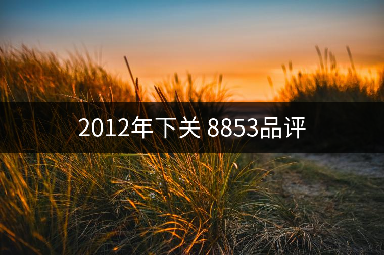 2012年下關(guān) 8853品評 2012年下關(guān) 8853品評