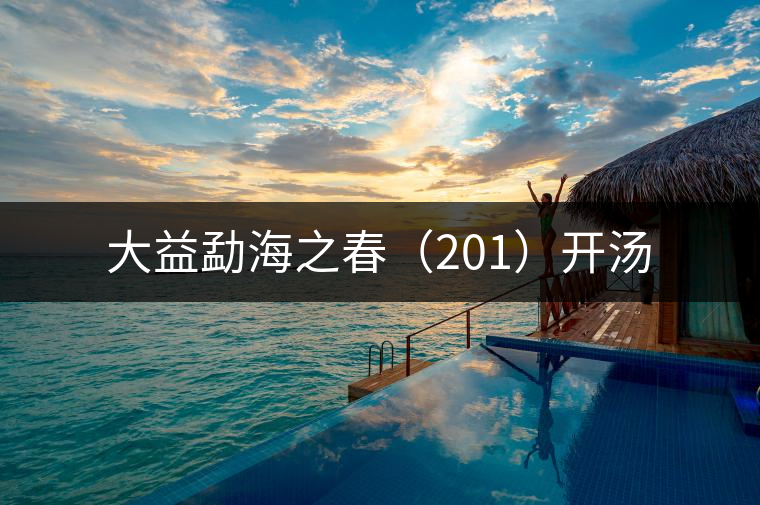 大益勐海之春(201)開湯 大益勐海之春(201)開湯