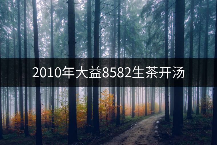 2010年大益8582生茶開湯 2010年大益8582生茶開湯