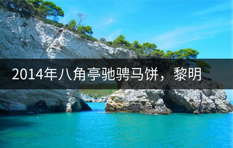 2014年八角亭馳騁馬餅，黎明茶廠馬年生肖紀(jì)念餅