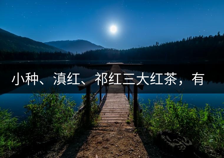 小種、滇紅、祁紅三大紅茶，有何區(qū)別