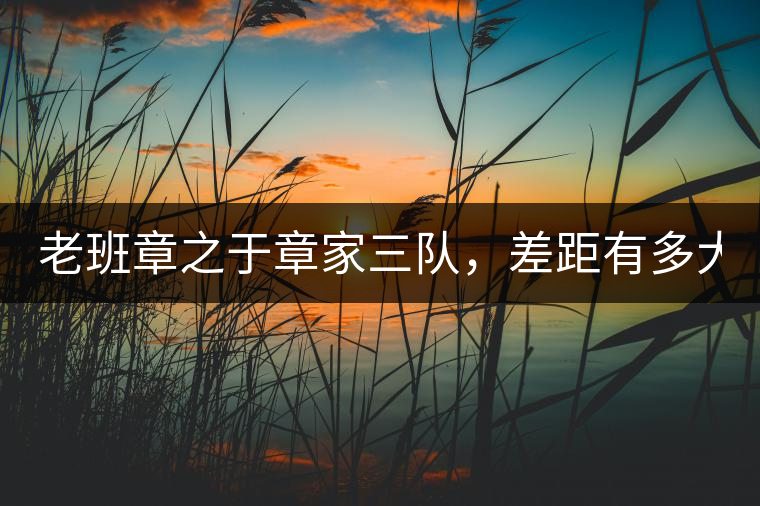 老班章之于章家三隊，差距有多大？