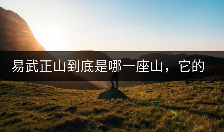 易武正山到底是哪一座山，它的含義你了解嗎？