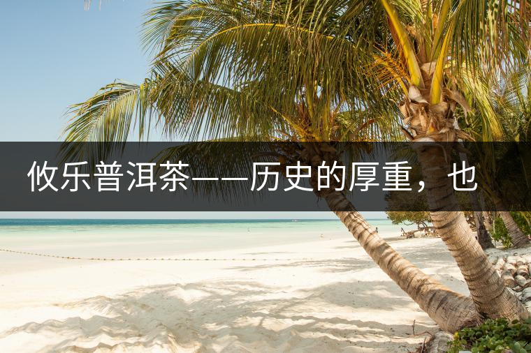 攸樂普洱茶——?dú)v史的厚重，也藏不住山里的陣陣茶香