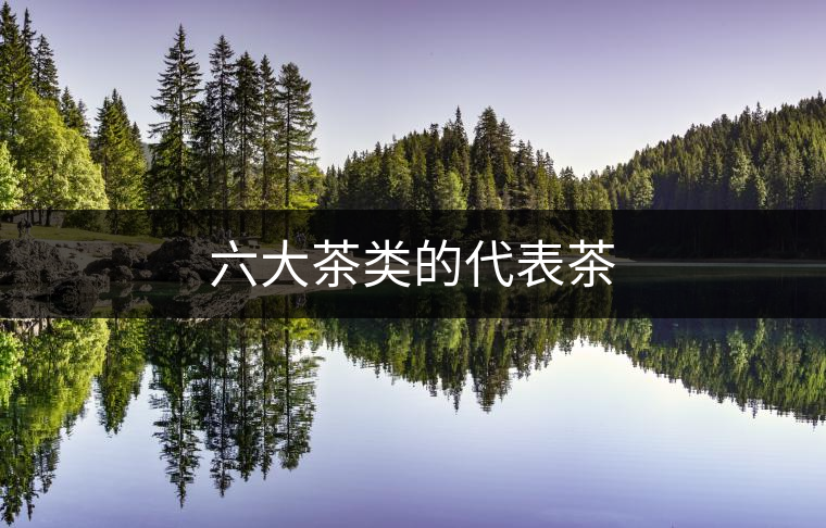 六大茶類的代表茶 六大茶類的代表茶