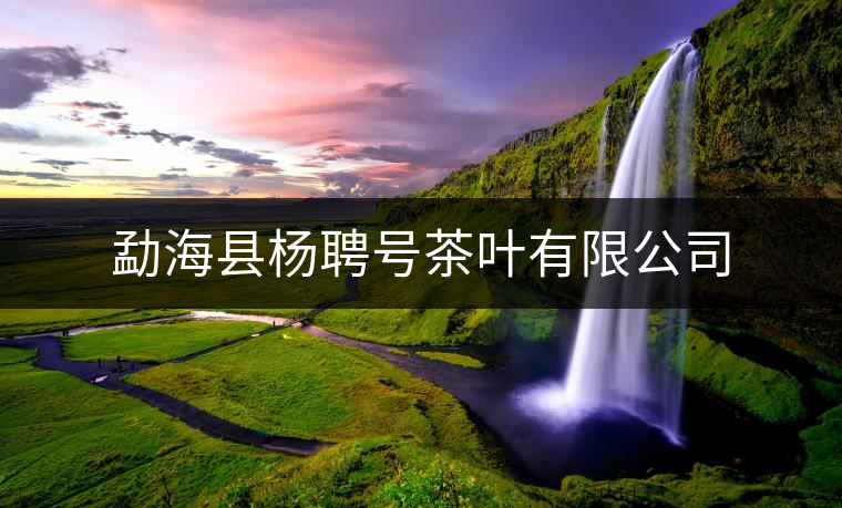 勐?？h楊聘號(hào)茶葉有限公司