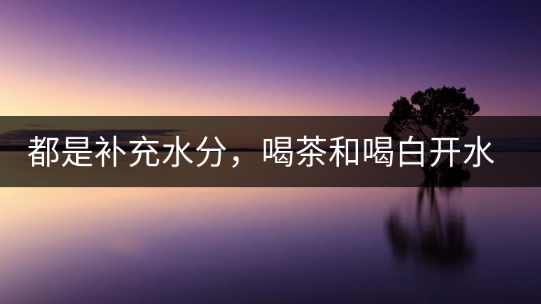 都是補(bǔ)充水分，喝茶和喝白開水有什么區(qū)別？