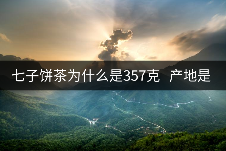 七子餅茶為什么是357克   產(chǎn)地是哪里？