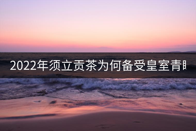 2022年須立貢茶為何備受皇室青睞!揭秘！