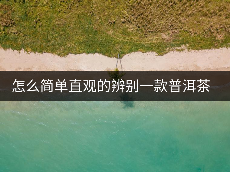 怎么簡(jiǎn)單直觀的辨別一款普洱茶的優(yōu)劣？