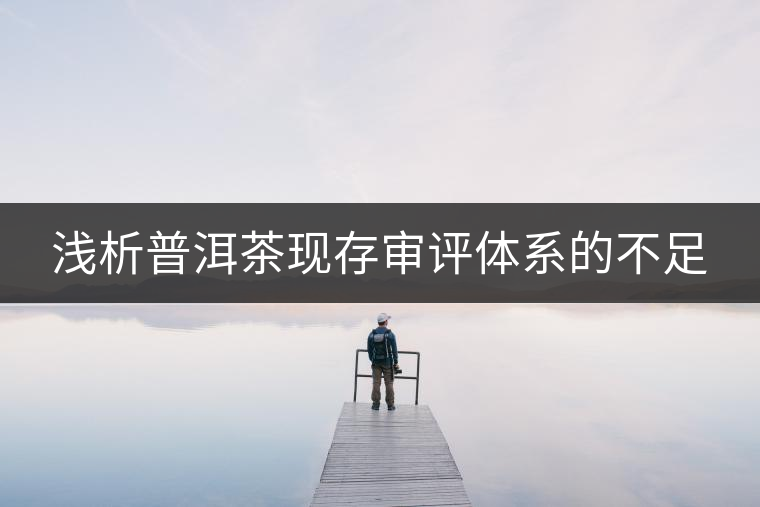 淺析普洱茶現存審評體系的不足