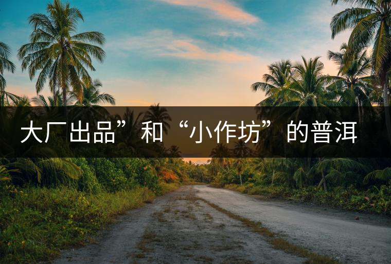 大廠出品”和“小作坊”的普洱茶，哪個(gè)更值得購買？