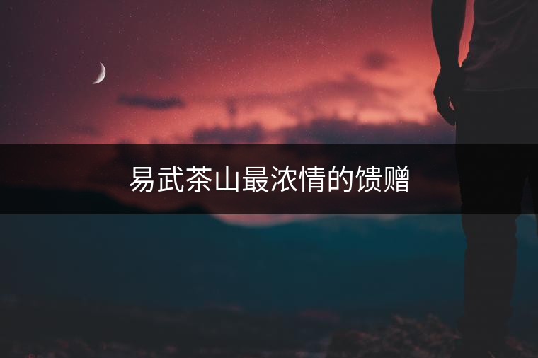 易武茶山最濃情的饋贈