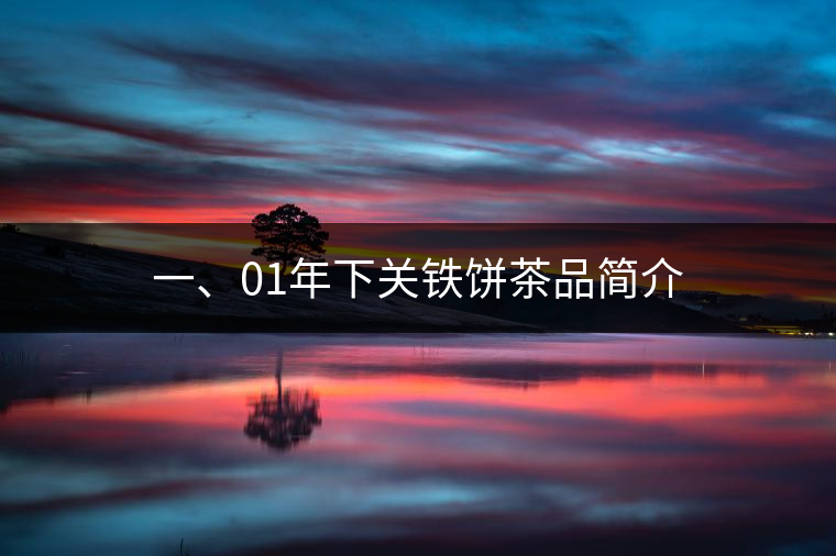 一、01年下關(guān)鐵餅茶品簡介