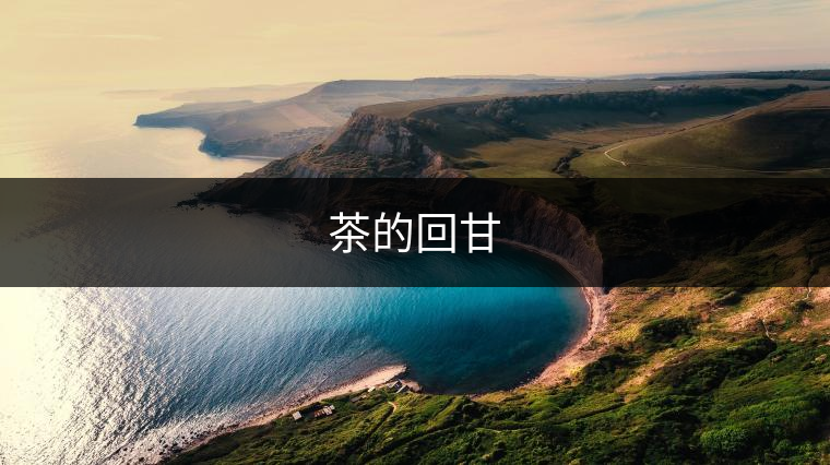 茶的回甘