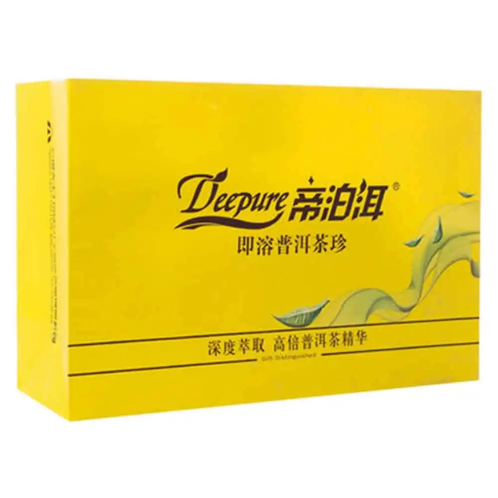 帝泊洱即溶普洱茶珍長期飲用可降三高，別說我沒有告訴你~