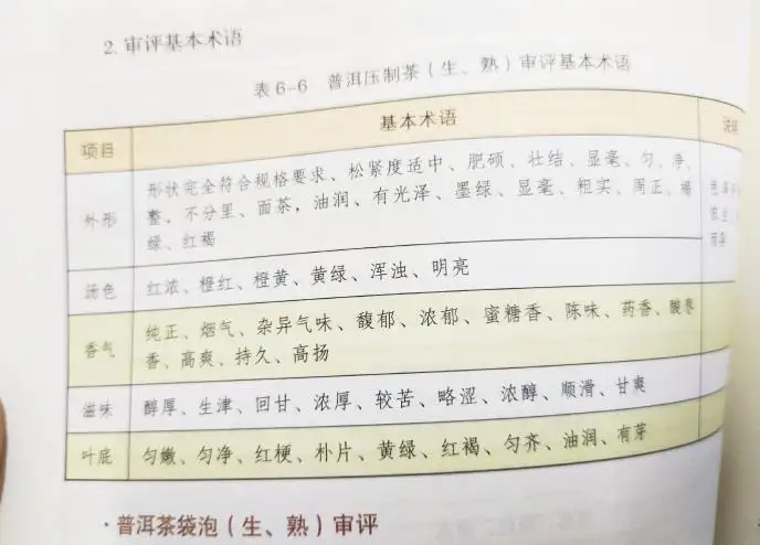 活學(xué)活用 ，一學(xué)就會的普洱茶口感術(shù)語